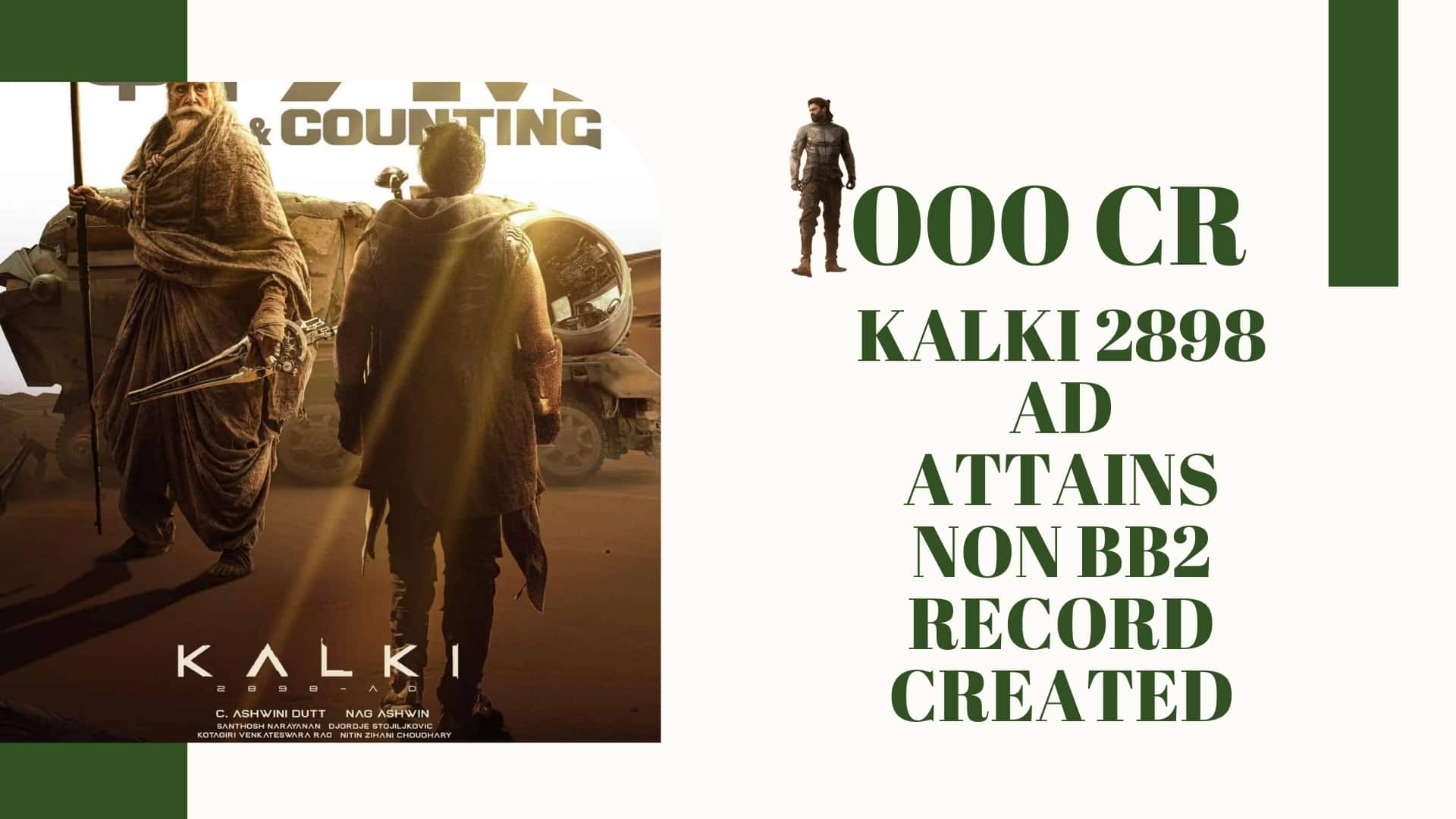 Kalki 2898 AD Attains Non BB2 Record created